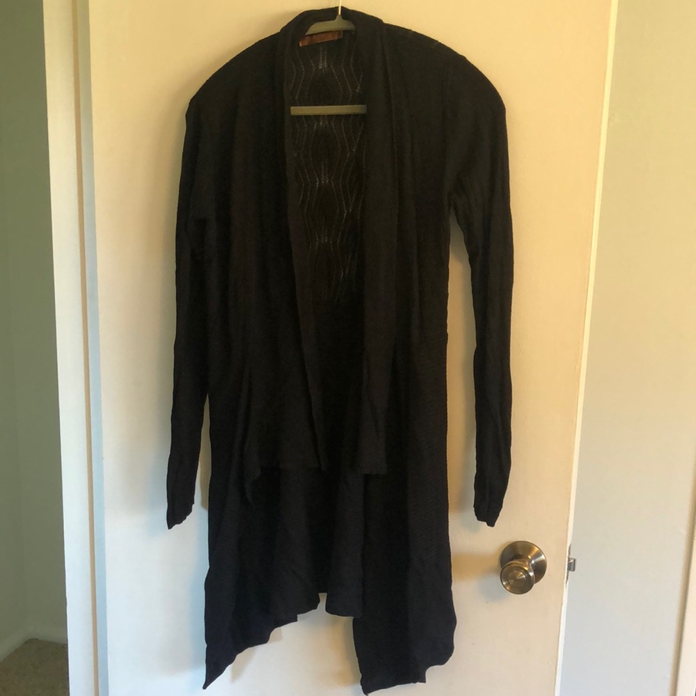 Belldini open sweater black